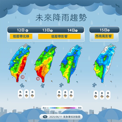雙颱共舞？又有熱低壓生成 「24小時內有望成颱」預測：逐漸接近台灣
