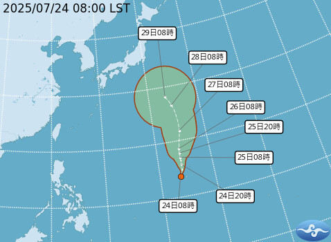 將三颱共舞!準颱風「柯羅莎」最快今晚生成 外海擠成一團路徑曝