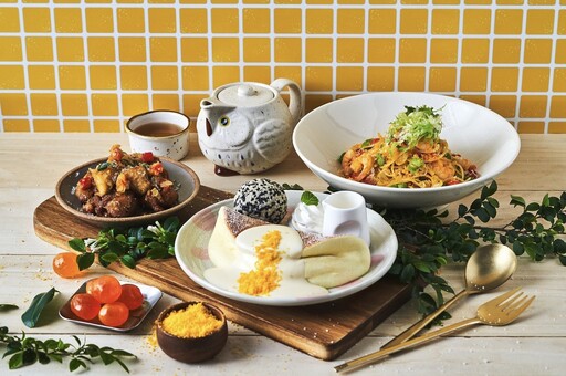 「金沙芝麻冰淇淋鬆餅」獨家開賣 Woosa洋食鬆餅屋9月推限定菜單