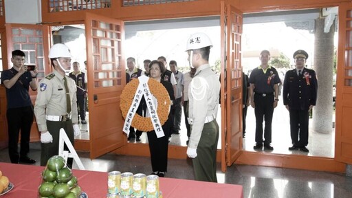 彰化縣各界秋祭國殤 表彰殉職士官長張晁毓入祀忠烈祠