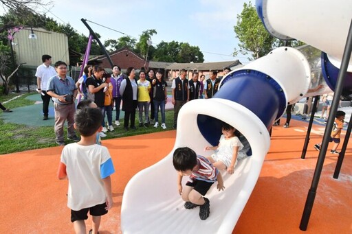 彰化埔鹽新打卡景點埔南公園 順澤宮冠軍帽結合溜滑梯超吸睛