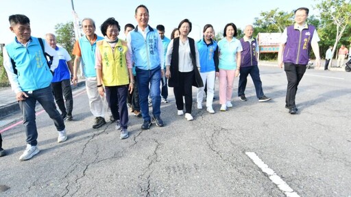 田中馬拉松倒數計時 賽道路面養護確保跑者安全