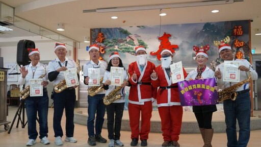 彰化榮譽國民之家耶誕園遊會熱鬧登場