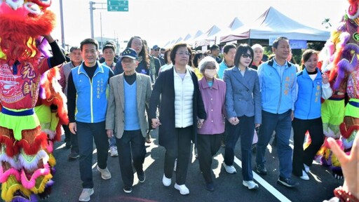 東彰道路南延段新闢及溪州榮光路至二水民生路段拓寬工程全線通車