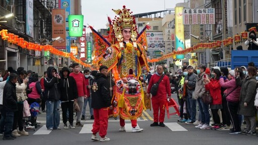 彰化鹿港鎮文衡聖帝綵街賜福遶境活動