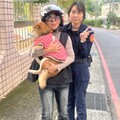 愛犬走失一夜 公園警協助團圓