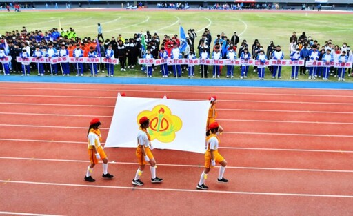 彰化縣中小學聯合運動會開幕 二千選手齊聚一堂競技展實力