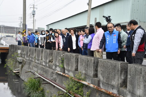 視察埔心鄉瑤鳳路一段彰52線拓寬 投入1100萬元改善危險會車