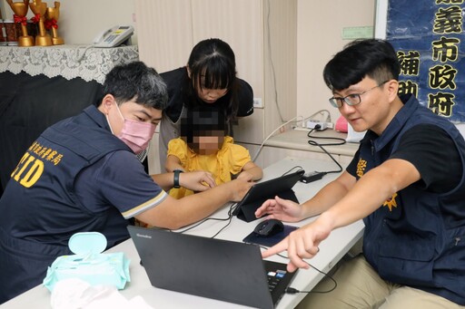 推動早療兒建檔 嘉市警局用指紋為孩子加一道安全鎖