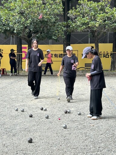 首次參賽即奪殿軍 台鋼科大「大專法式滾球錦標賽」表現亮眼