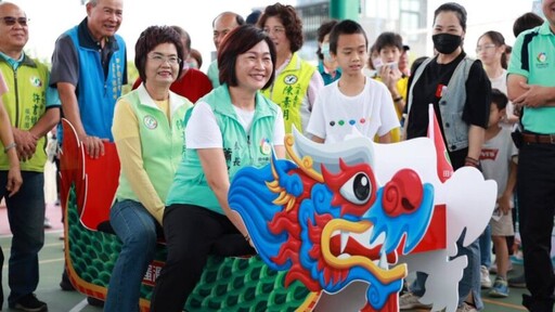粽情田中慶端午 陸上龍舟熱鬧滾滾