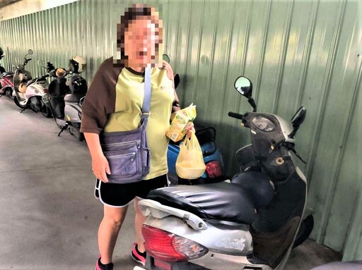 忘記機車停在哪 長竹警火速助婦人尋回