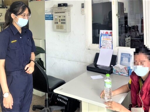精神不佳外出迷途 後湖警助女子返家