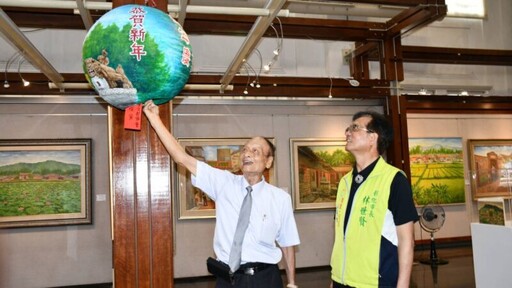 林俊寅繪畫創作展 彰化藝術館展出120幅精彩畫作
