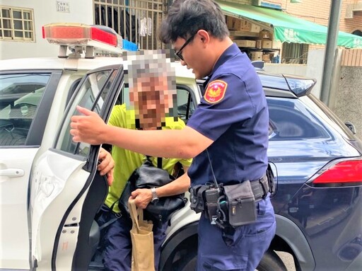 要詢問子女行蹤 後湖警助失智翁返家
