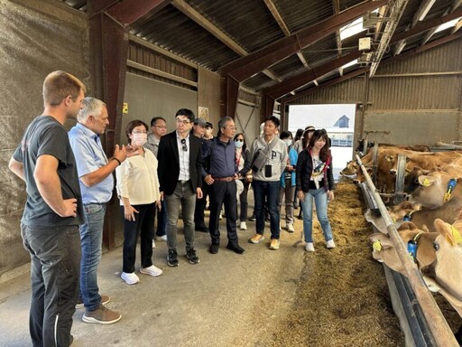 彰化縣府參訪丹麥達爾姆農業學院 借鏡智慧畜牧綠色農業經驗