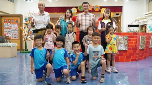 大放藝彩IN街尾 鹿港鎮立幼兒園畢業班聯合靜態成果展