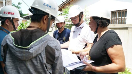 鹿港街長宿舍修復工程視察 預計115年2月重現日式建築風華