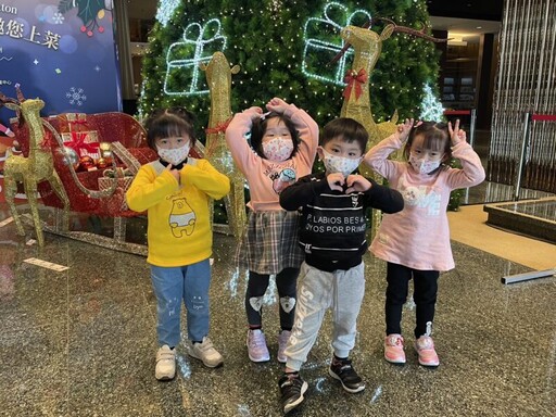 新竹喜來登推「百樂派對」聖誕公益回饋 邀育幼院學童團聚送暖