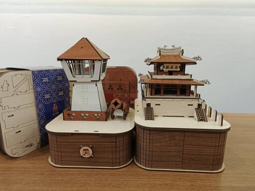 府都古味軒為台南400 開發米製糕餅立體拼圖禮盒