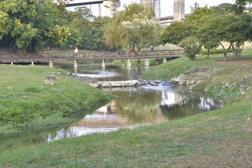 水與綠生物多樣化的檨仔林埤公園 兼具滯洪、休閒和生態功能