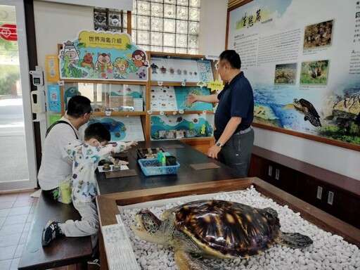 鵬管處與南應大合力打造小琉球「世界海龜介紹」櫥窗