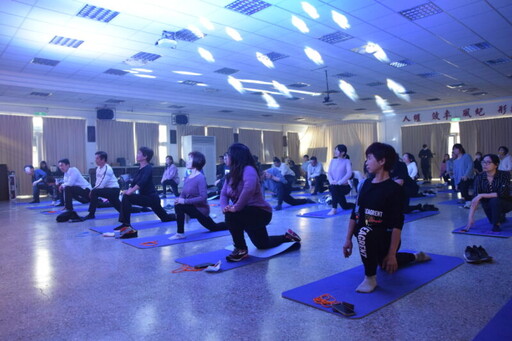 豐原警分局婦女節慶祝活動 電音瑜珈派對歡樂非凡