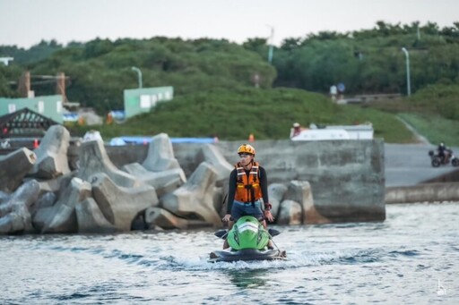 救援利器水上摩托車報到 臺東水域觀光更安全保障民眾生命安全