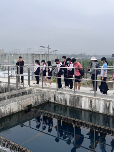 屏東縣美和高中參訪台水公司七區處之大泉伏流水、淨水場