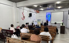 中市豐原警分局防詐福音 深入基督教會