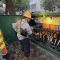 地下電纜故障導致高市420戶停電 台電全力搶修一小時內復電