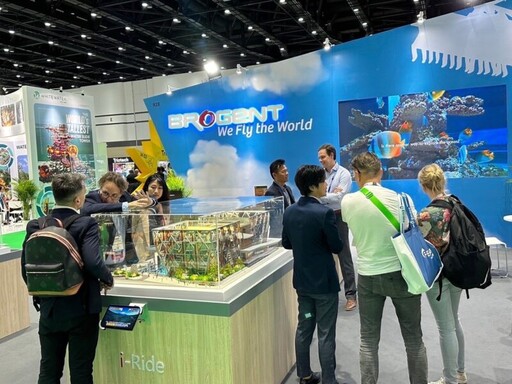 高雄廠商搶攻國際遊樂市場 泰國IAAPA展現娛樂新量能