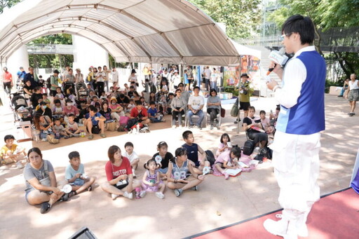 「我愛地球媽媽」台電在高雄壽山動物園推出節電行動劇