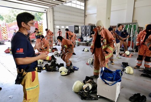 竹市消防局「火場生存Fire Survival」開訓 強化安全救災與應變生存能力