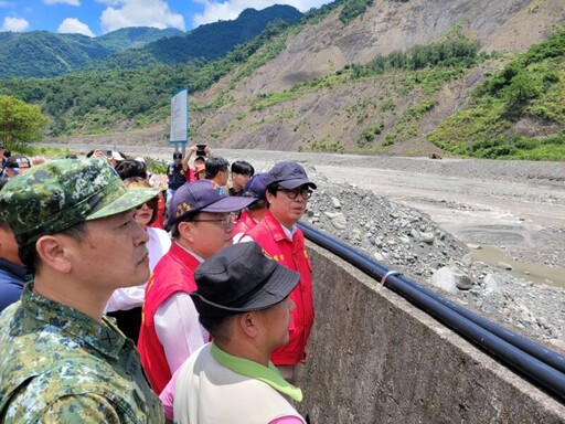 為颱風季做好準備 陳其邁市長關心六龜寶來邊坡滑動監測及撤離機制