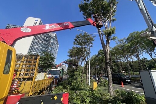防範凱米颱風 竹市災害應變中心二級開設