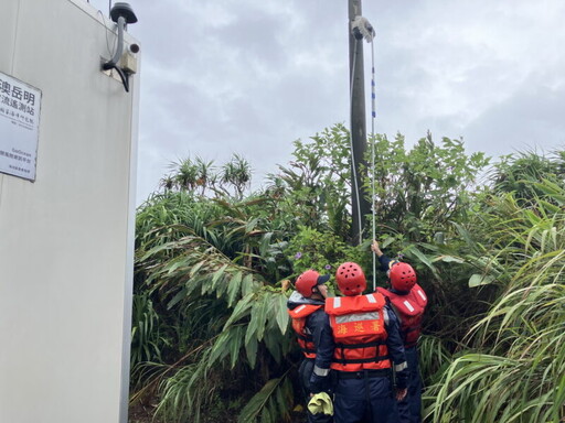 海委會建構全海域安全影像網 海巡加強維護確保颱風期間遠端監視正常運作