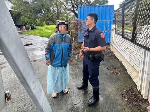 騎車訪友迷途 公園警護送老翁抵達