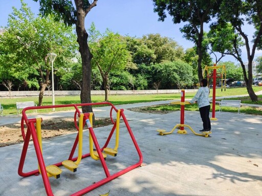 楠梓區五常公園煥然一新 居民大為誇讚