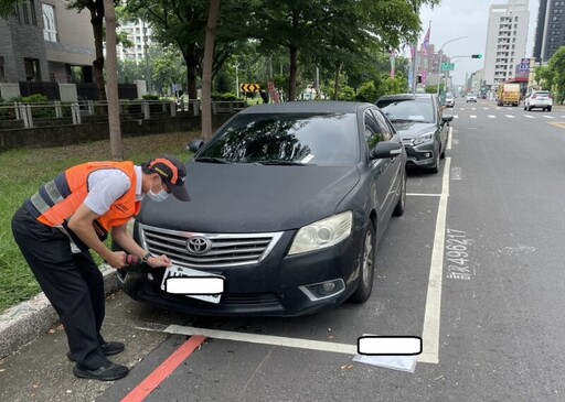 高市監理所科技執法查扣破百萬超大戶違規霸王車!