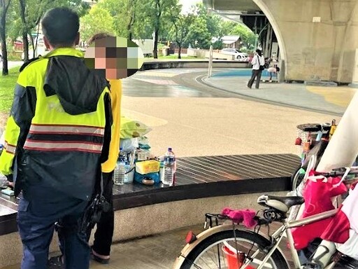 忘腳踏車停放位置 竹園警助公園運動男子尋回