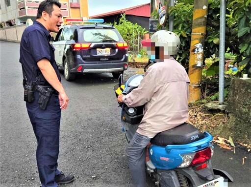 彰化翁迷途百里外 中埔警手機定位助尋回