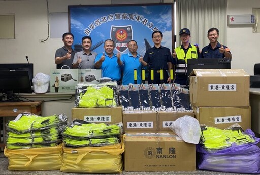 迎接113年平安祭典 東隆宮特慰問東港警及協勤民力勤務辛勞