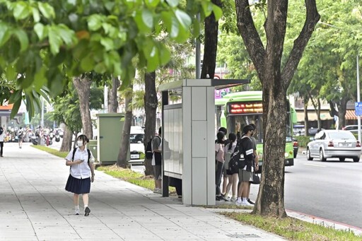 中正高工二聖一路通學道改善完成 營造優質舒適的社區通學步道