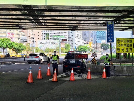 中市警交通大隊中秋假期加強疏導 籲民眾:酒後不開車