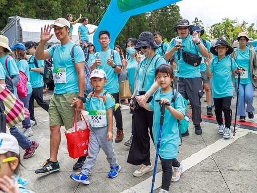 秋遊嘉鄉步道健行 首屆結合馬拉松晶片健行