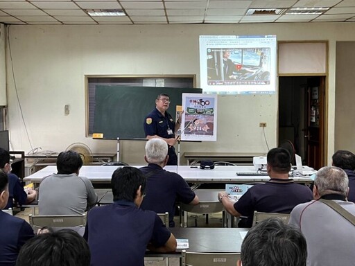 中市「交通安全月」加強宣導 落實「指差確認」降低事故發生