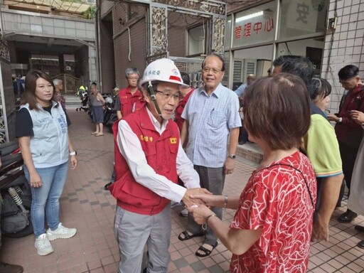 高市府預佈抽水機協助凱米颱風受災户做好防颱準備