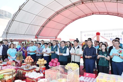 台江風華展新貌 九份子國中小二期校舍暨地下停車場動土