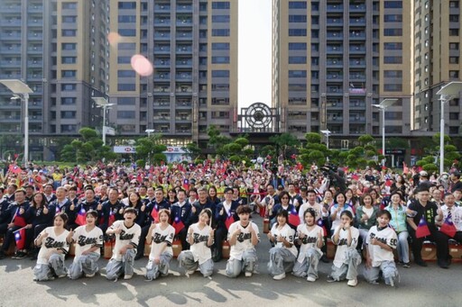 高雄市舉行慶祝中華民國113年國慶升旗典禮